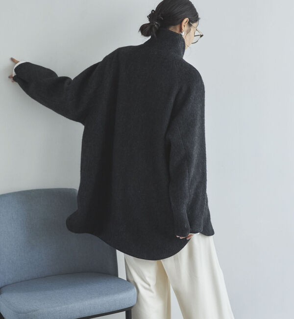 Doux archives「シャギースタンドオーバーコート」|ダッフルコート|