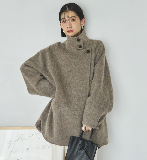 Doux archives「シャギースタンドオーバーコート」|ダッフルコート|