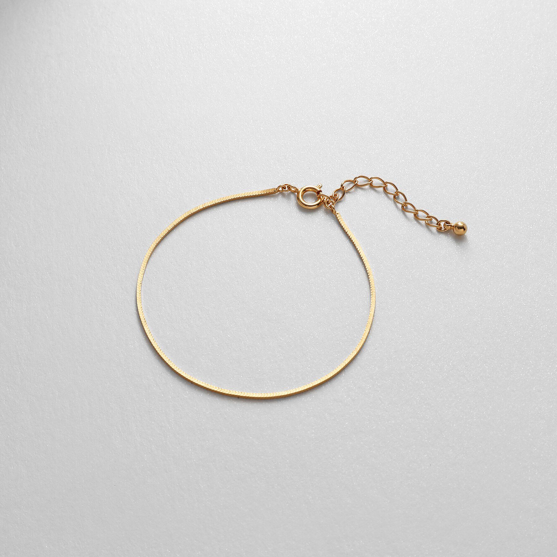 COCOSHNIK ONKITSCH「シルバー デザインチェーン コンパクトブレスレット GP」|ブレスレット・バングル|