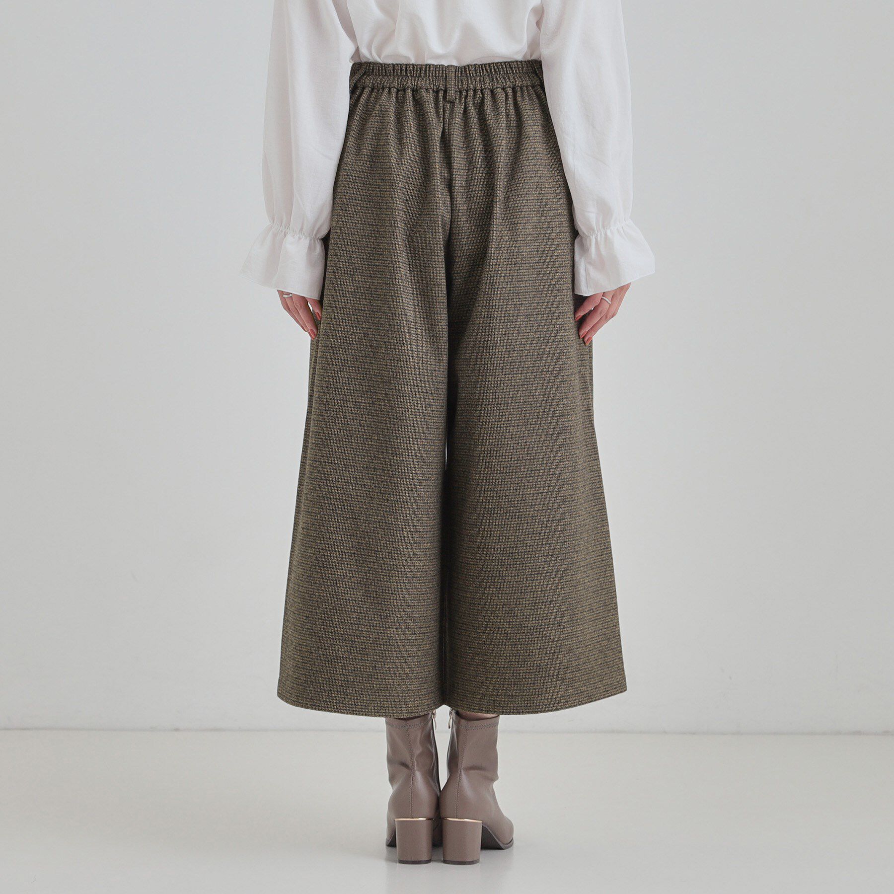 SHOO･LA･RUE「【あったか/S-LL】裏起毛ガウチョパンツ」|その他|