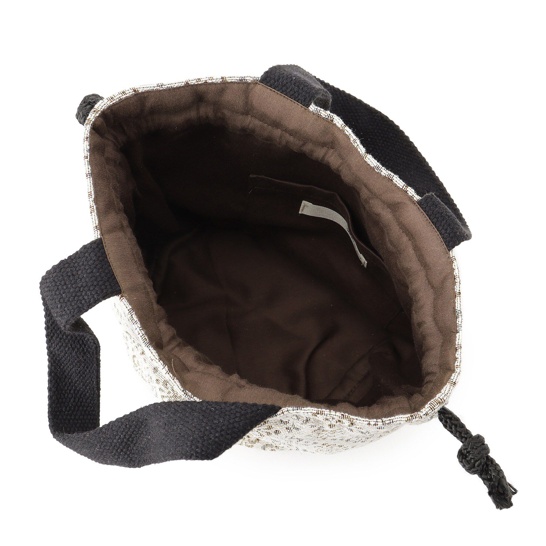 SHOO･LA･RUE「【インド製】ジャカード巾着バッグ」|トートバッグ|