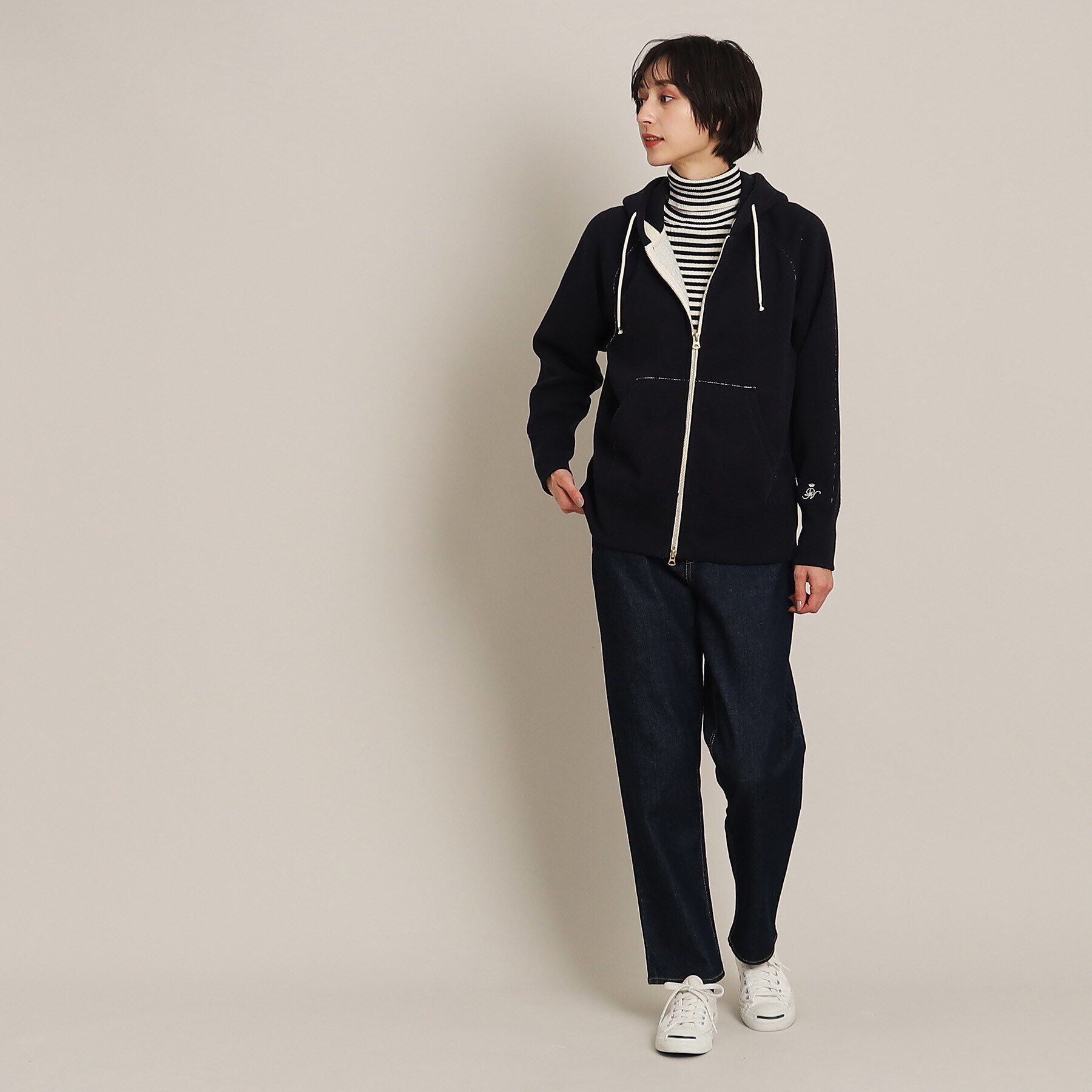 Dessin「【ユニセックス・日本製・洗える】吊り裏毛パーカ」|パーカー|