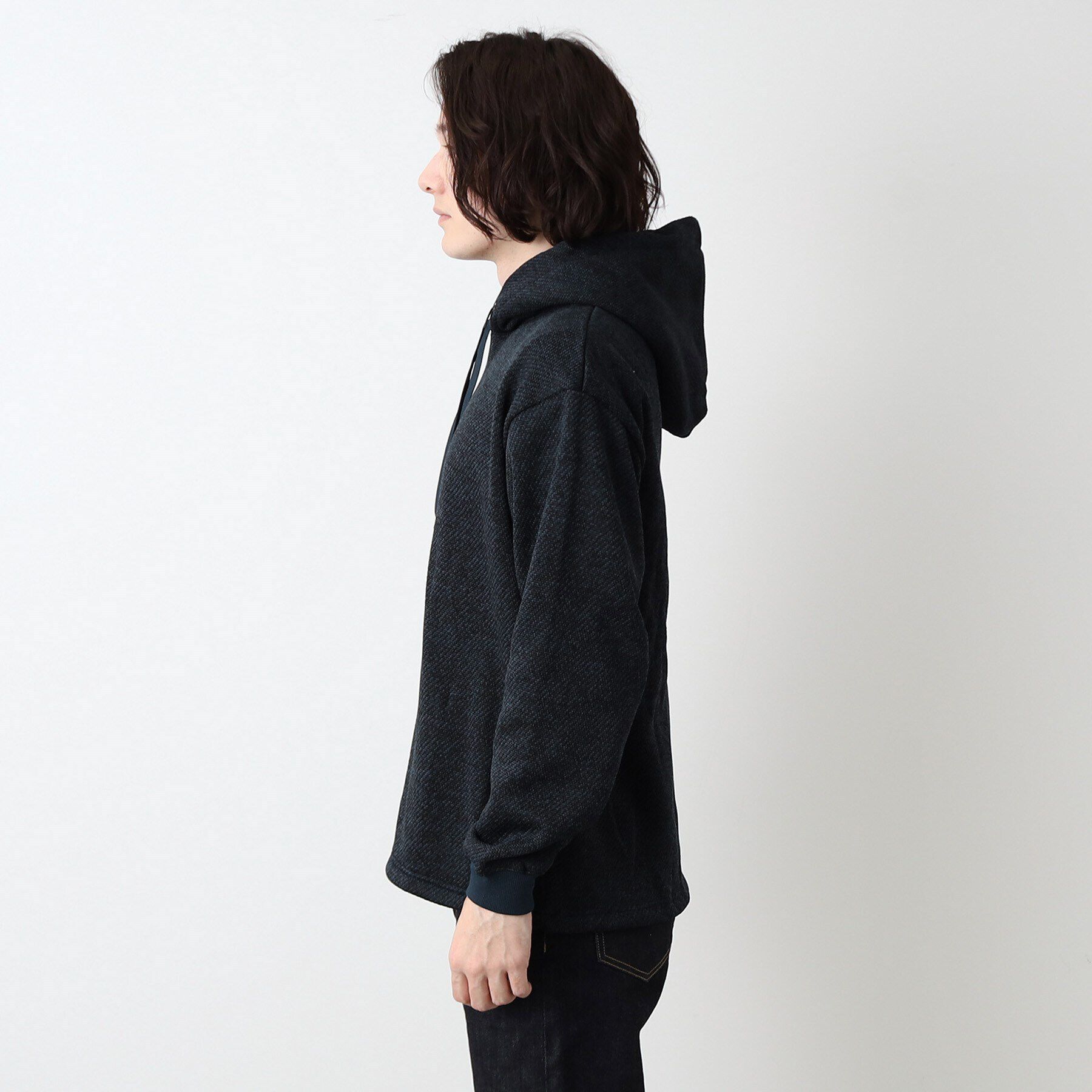 Dessin「【洗える】フリンジ調フーデットパーカ」|パーカー|