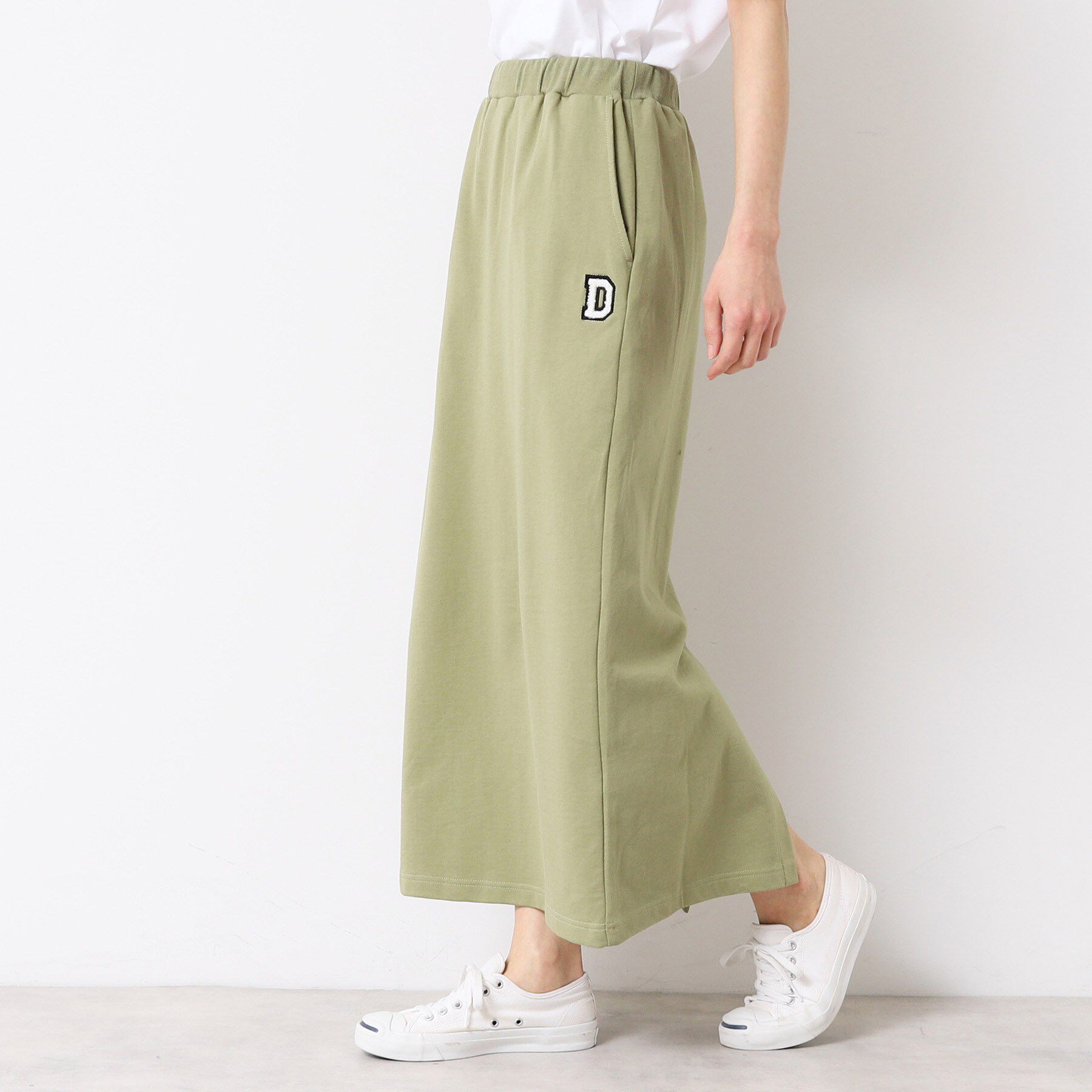 Dessin「【セットアップ可能・ウエストゴム・洗える】ミニ裏毛タイトスカート」|スカート|