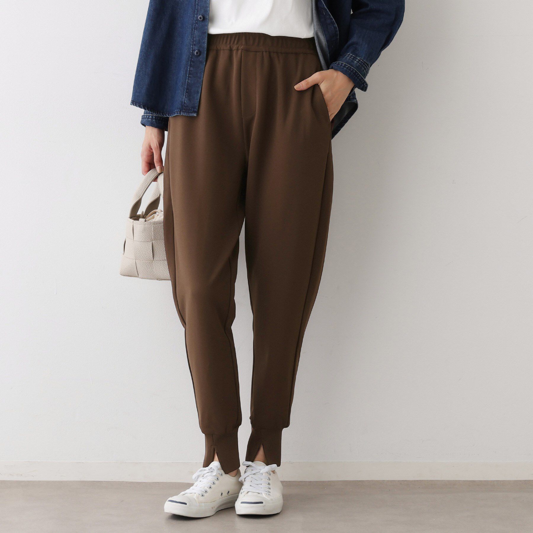 Dessin「【ウエストゴム・洗える】ジョガーパンツ」|その他|