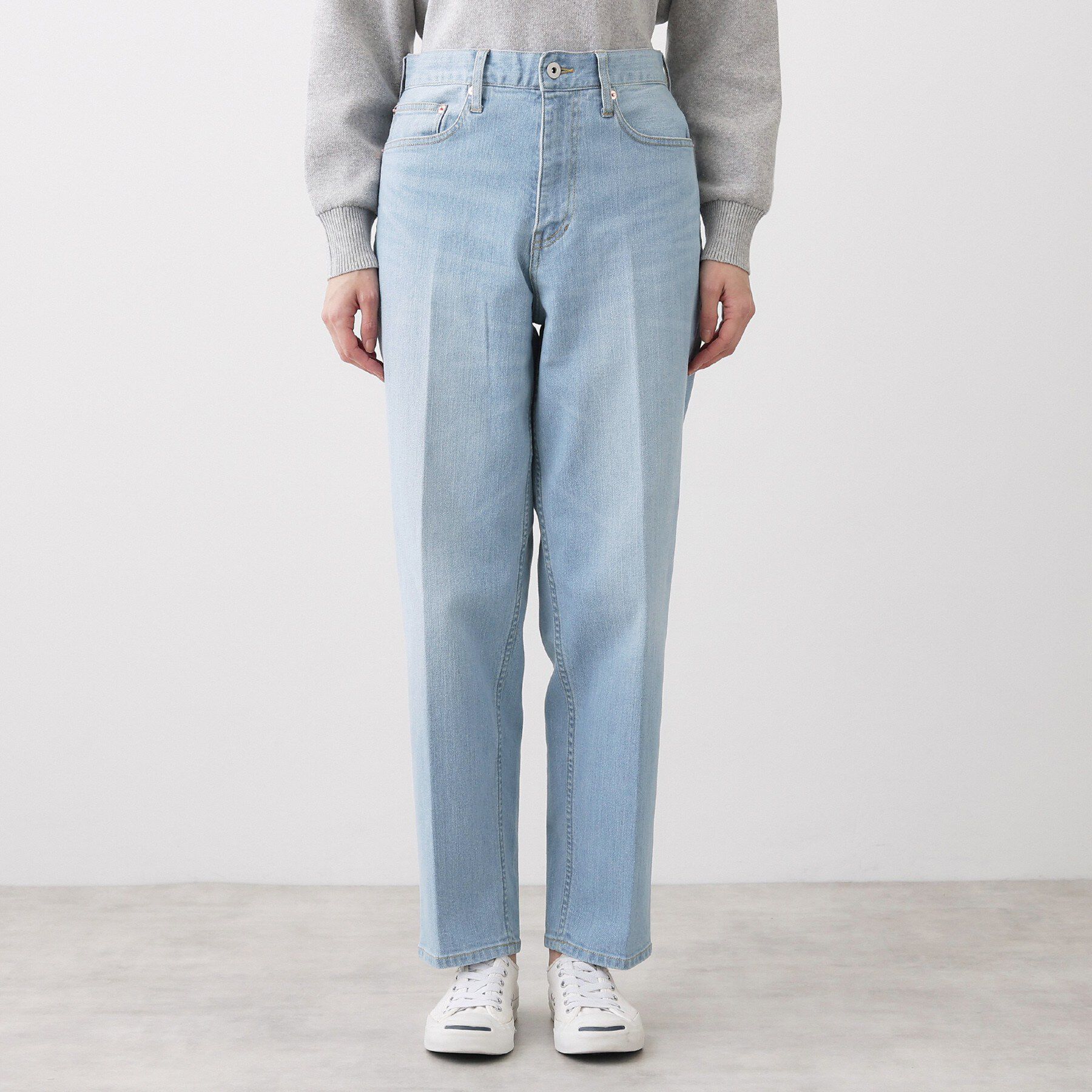 Dessin「【ユニセックス/洗える】テーパードシルエット12OZデニム」|デニム|