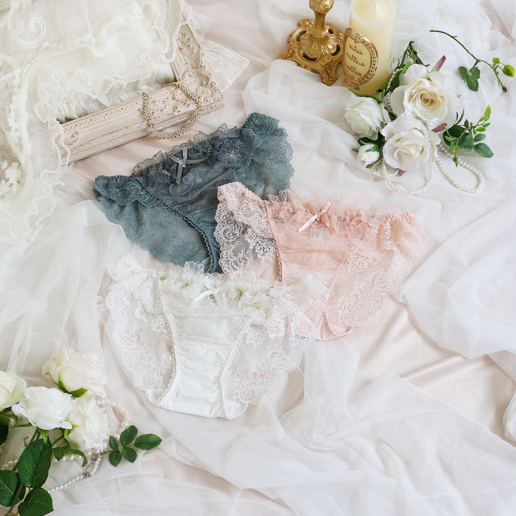 Risa Magli「リタ レースショーツ」|インナー|