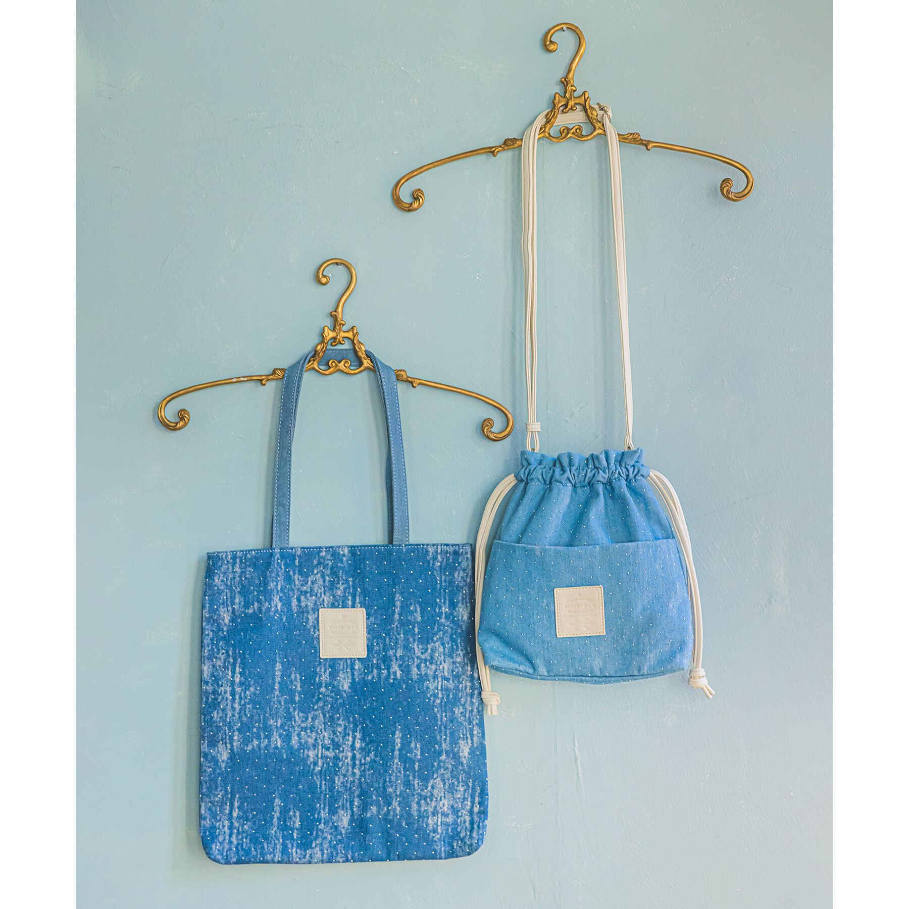 ITS&rsquo;DEMO「ストーンデニムミニショルダー」|ショルダー・メッセンジャー|