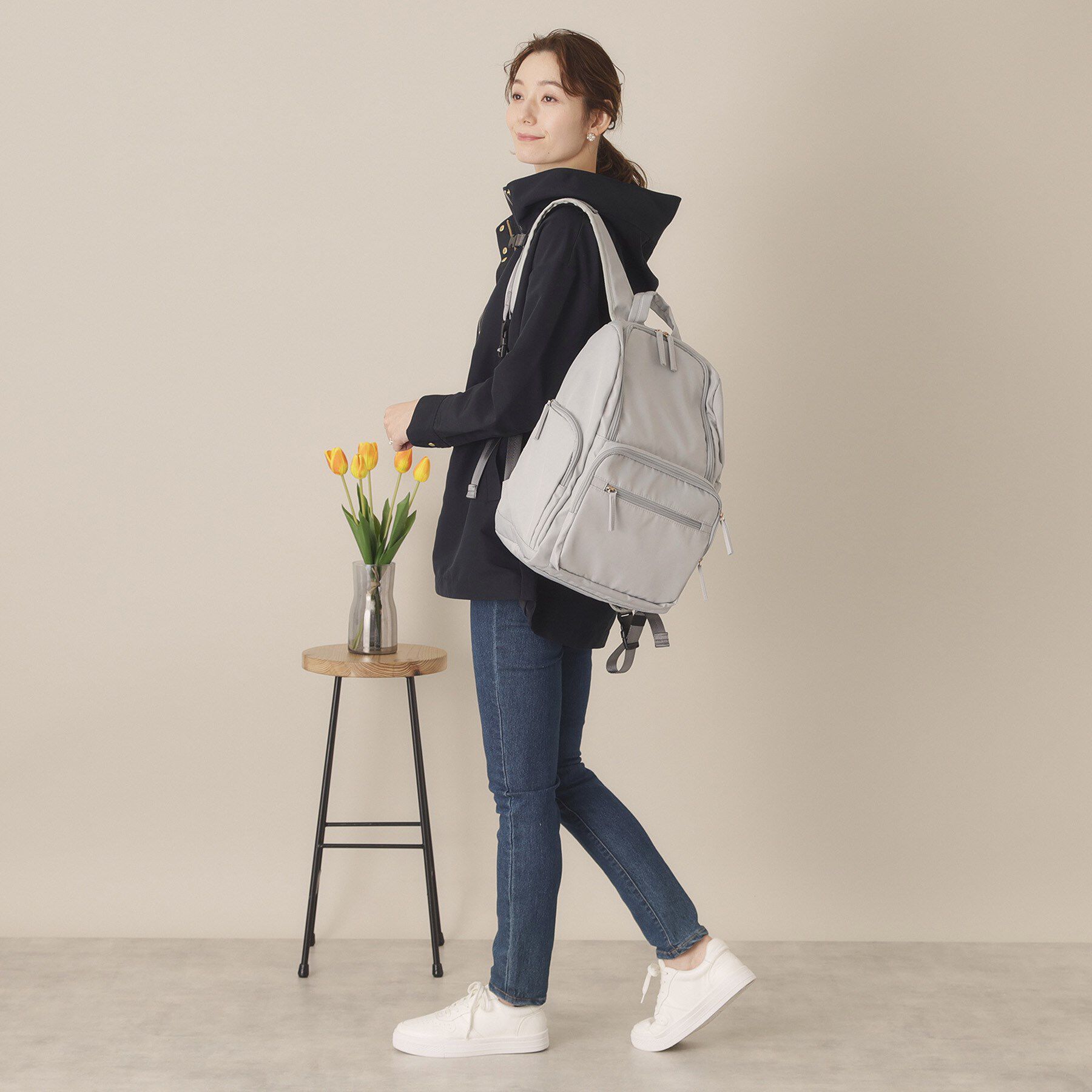 ITS&rsquo;DEMO「【A4対応／大容量】14ポケットリュック」|リュック|