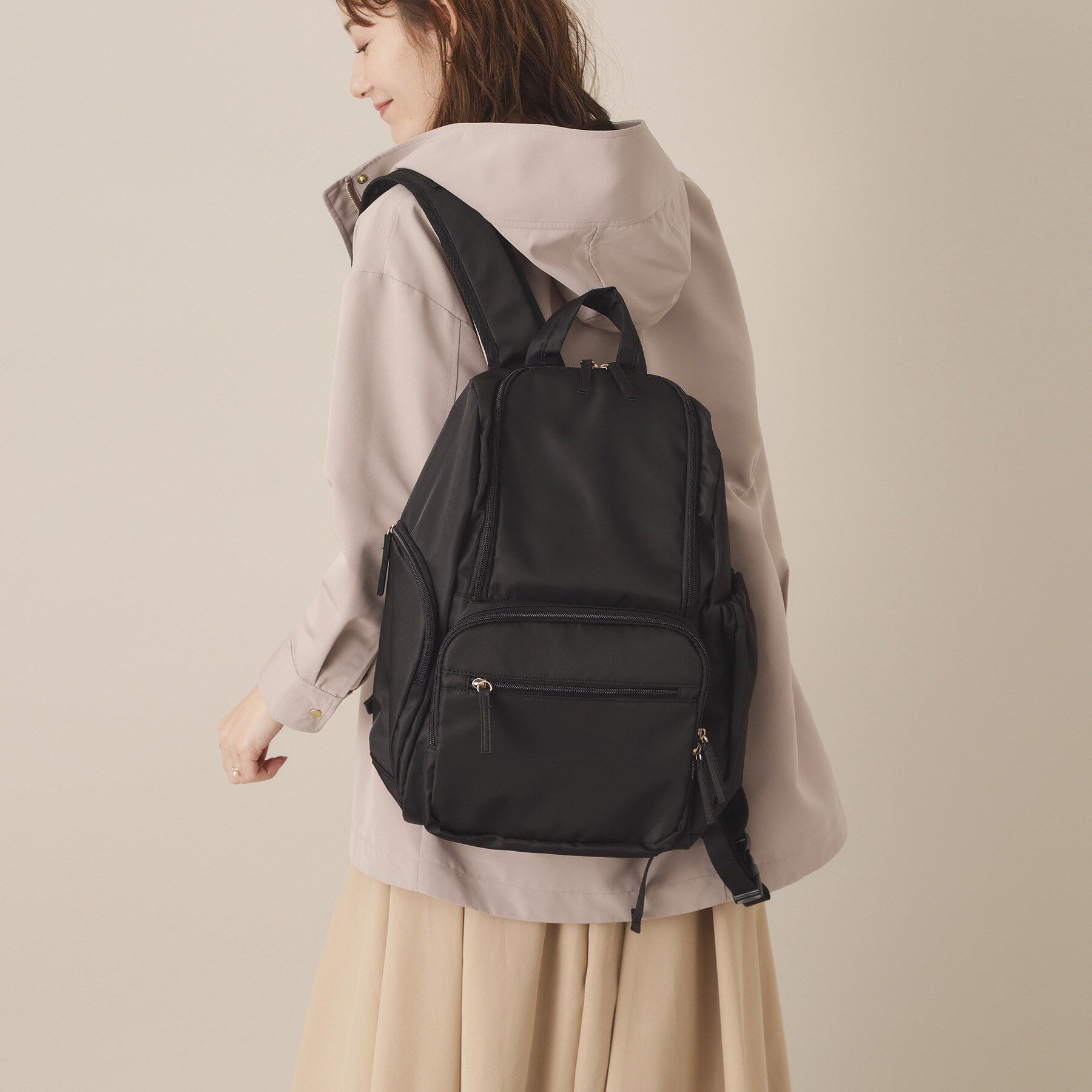 ITS&rsquo;DEMO「【A4対応／大容量】14ポケットリュック」|リュック|