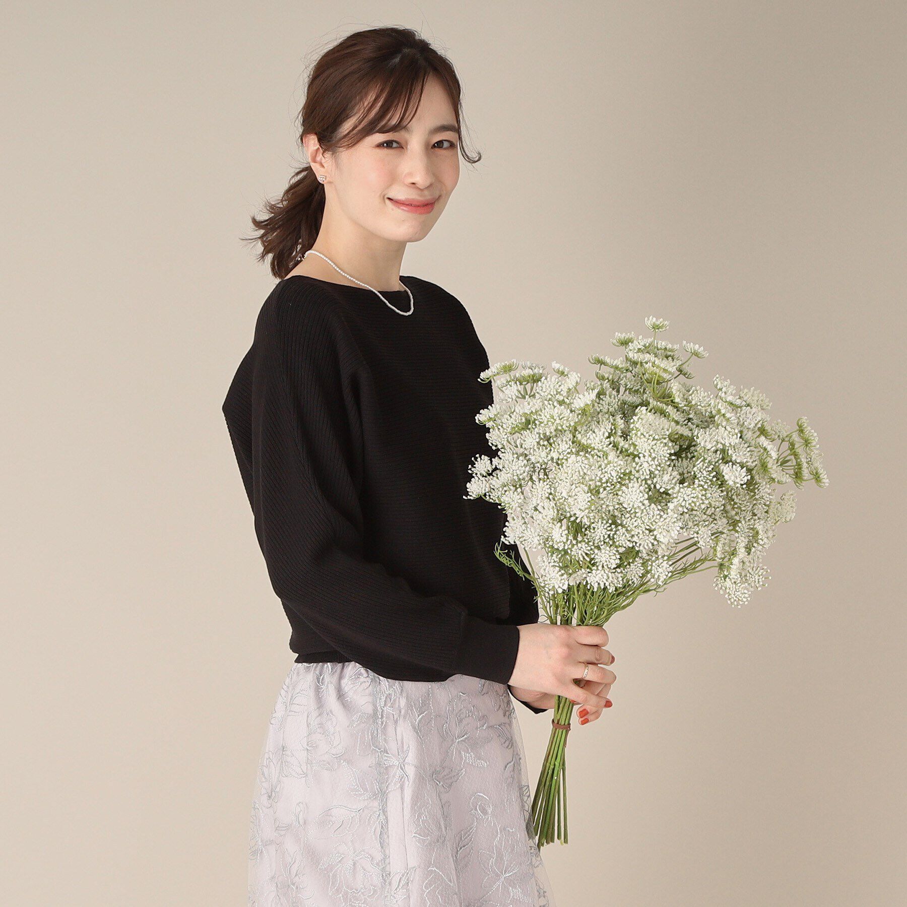 ITS&rsquo;DEMO「【アンチピリング／洗濯機OK】リブドルマンニット」|ニット・セーター|