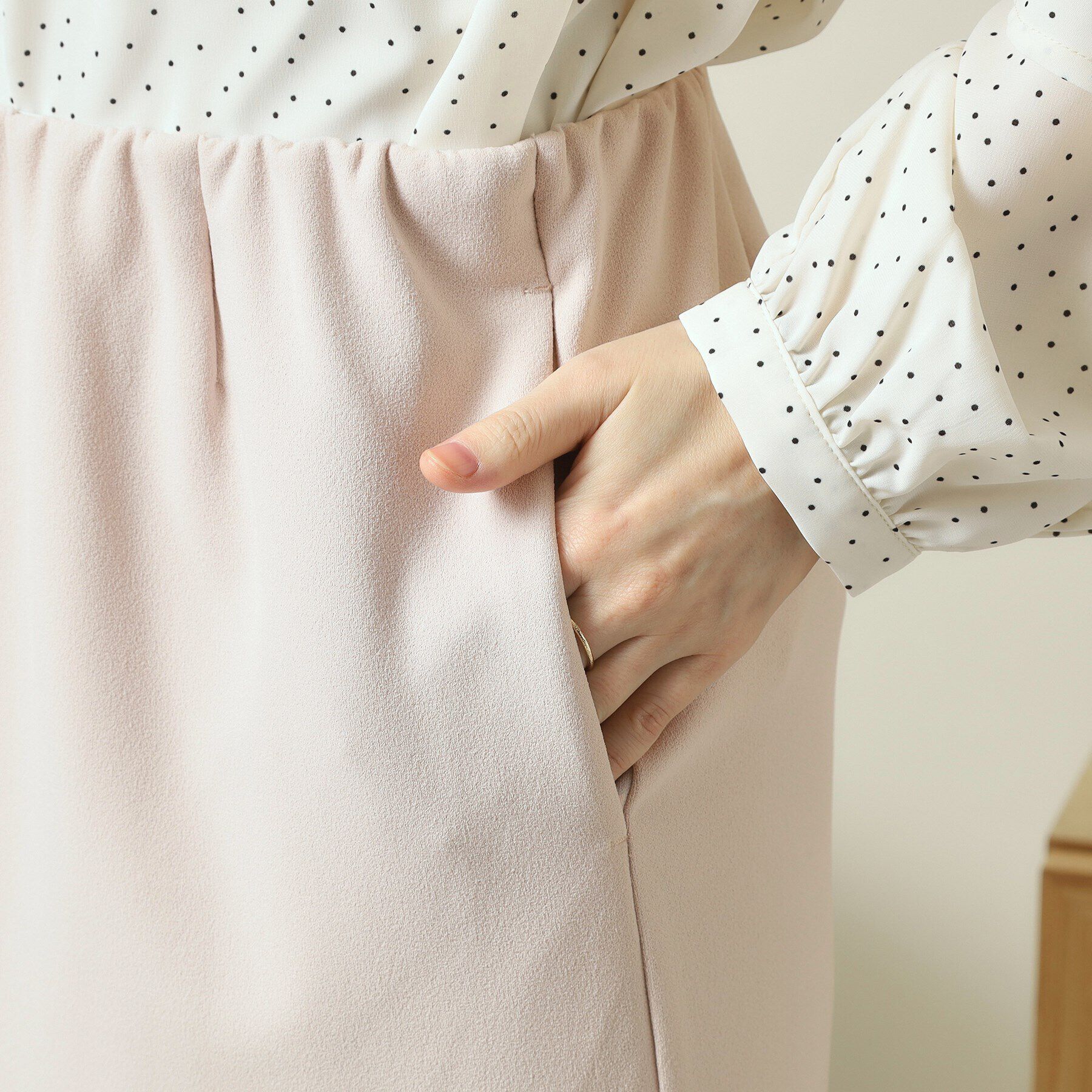 ITS&rsquo;DEMO「【洗濯機OK／吸水速乾／UVカット】カットジョーゼットスカート」|スカート|