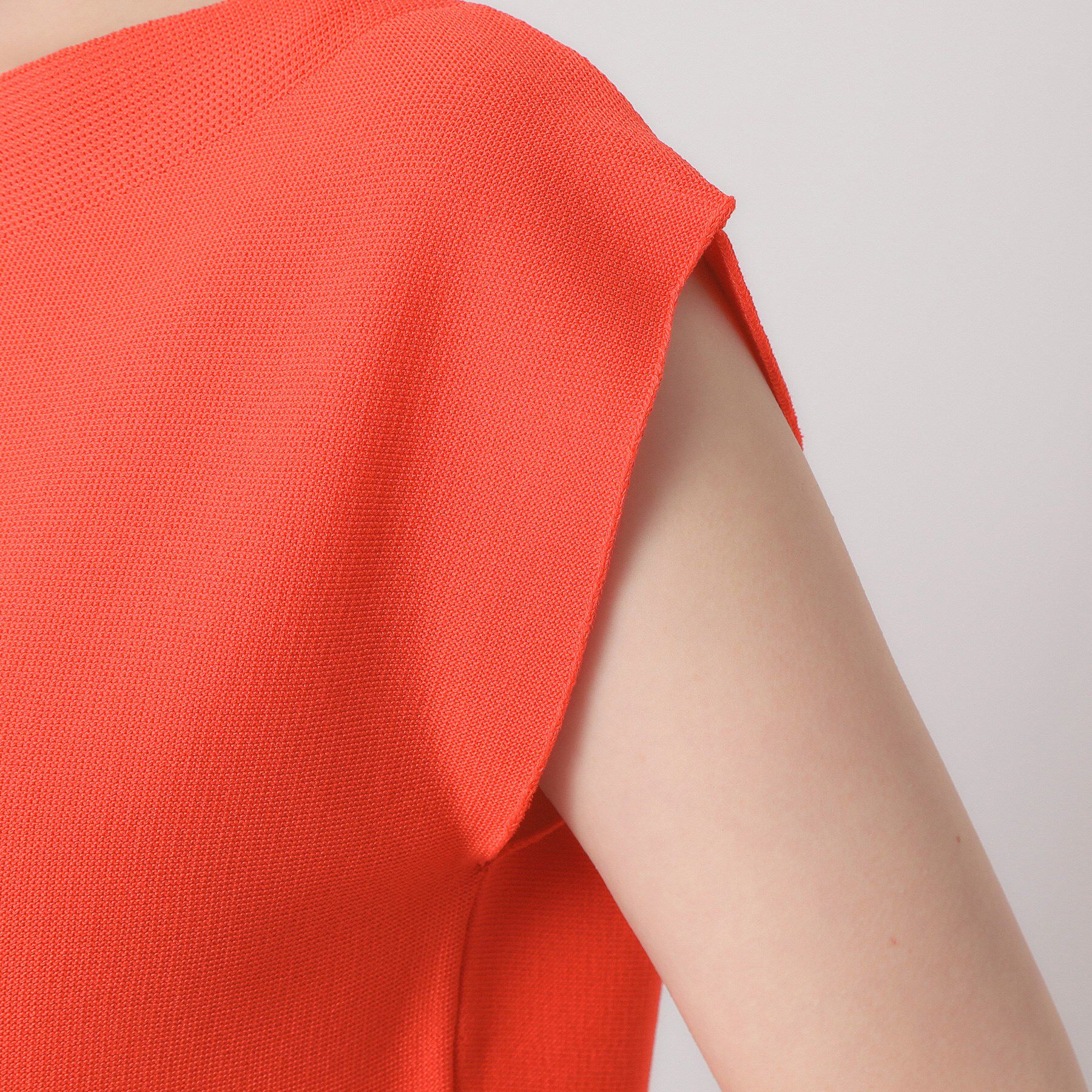 ITS&rsquo;DEMO「【清涼感／洗濯機OK】フレンチスリーブニット」|ニット・セーター|