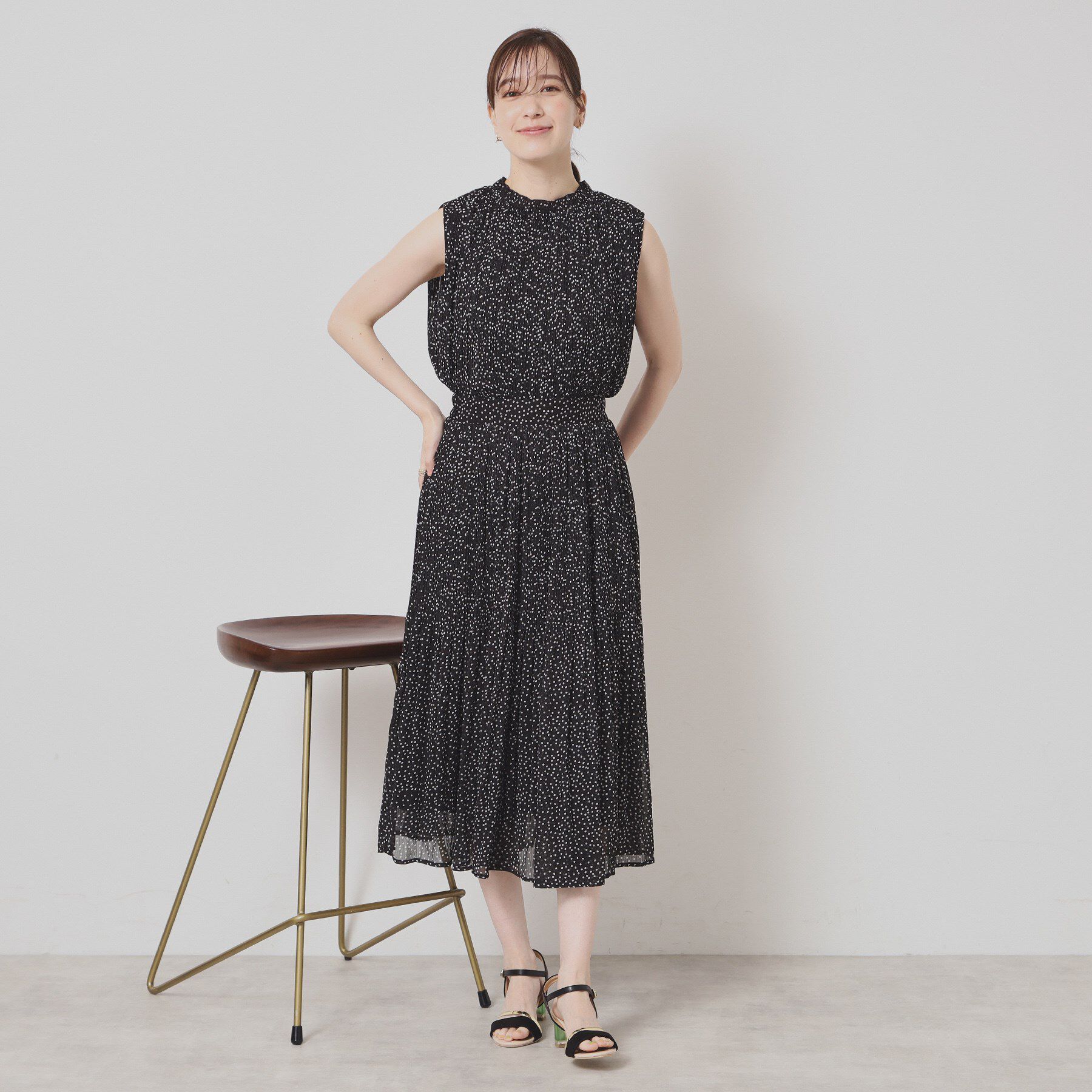 ITS&rsquo;DEMO「【手洗い可】楊柳プリーツブラウス」|シャツ・ブラウス|