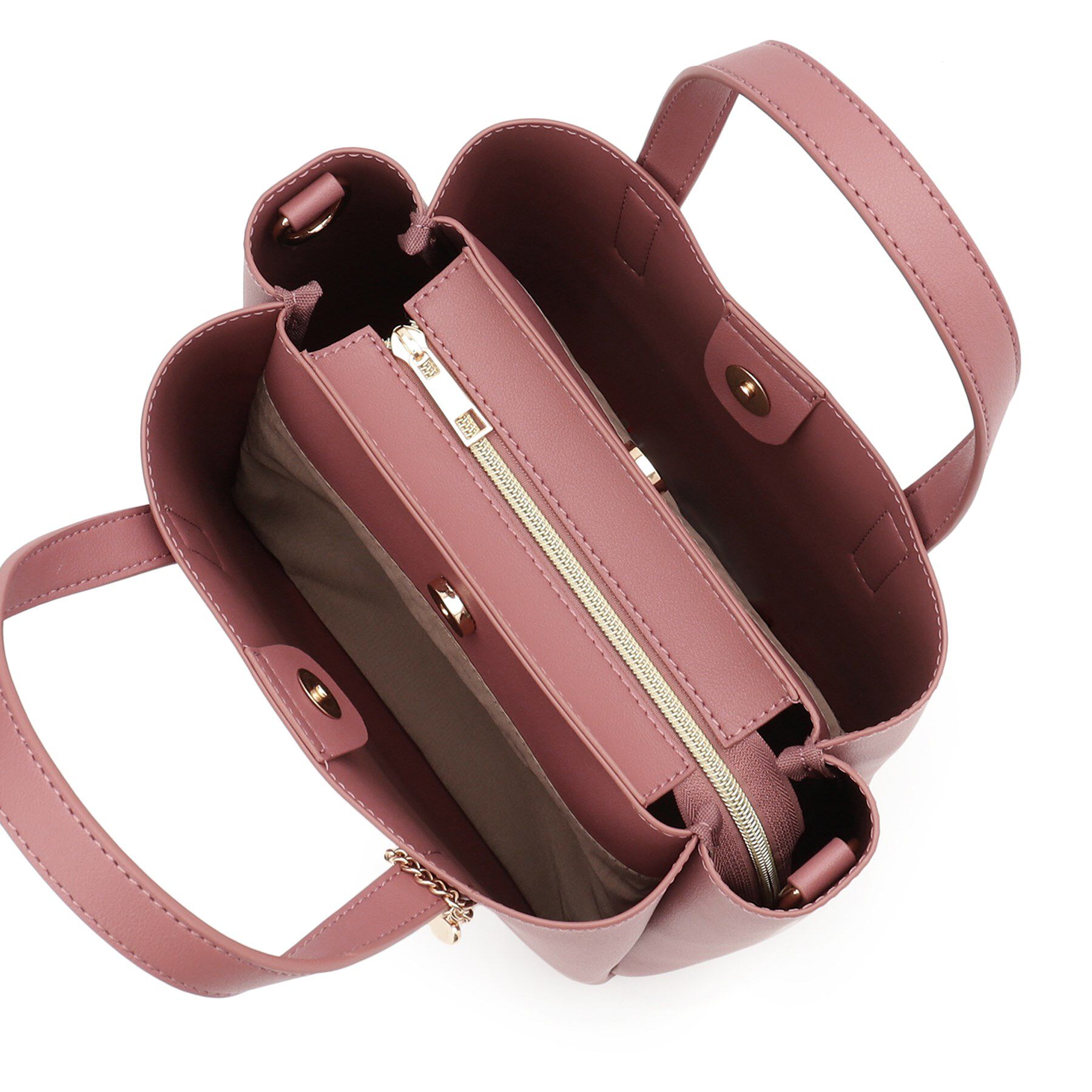 ITS&rsquo;DEMO「チャーム付き2WAYトート」|ハンドバッグ|