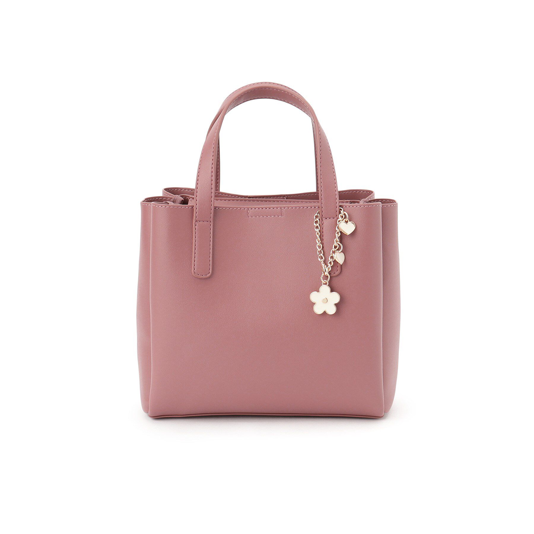 ITS&rsquo;DEMO「チャーム付き2WAYトート」|ハンドバッグ|