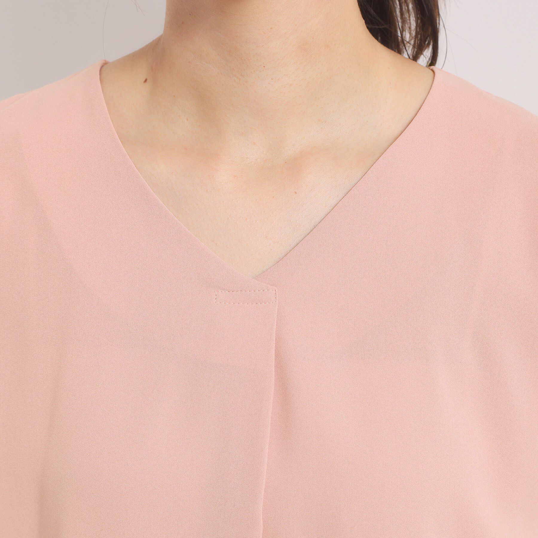 ITS&rsquo;DEMO「【手洗い可】バックプリーツブラウス」|シャツ・ブラウス|