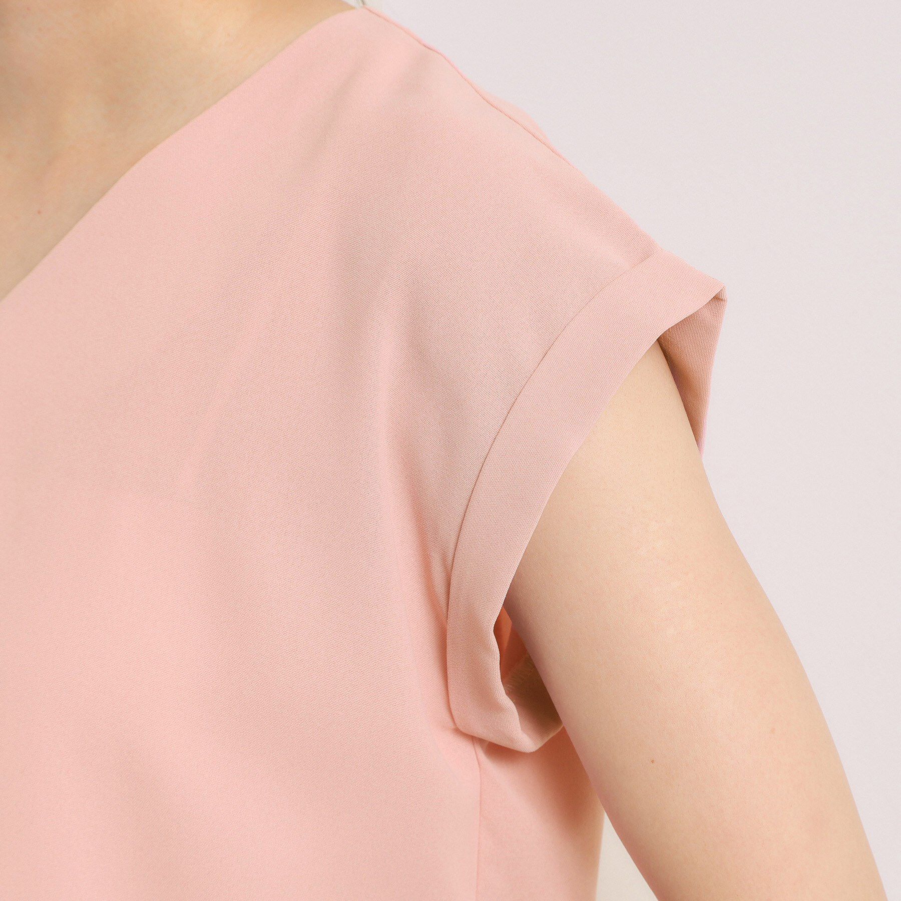 ITS&rsquo;DEMO「【手洗い可】バックプリーツブラウス」|シャツ・ブラウス|