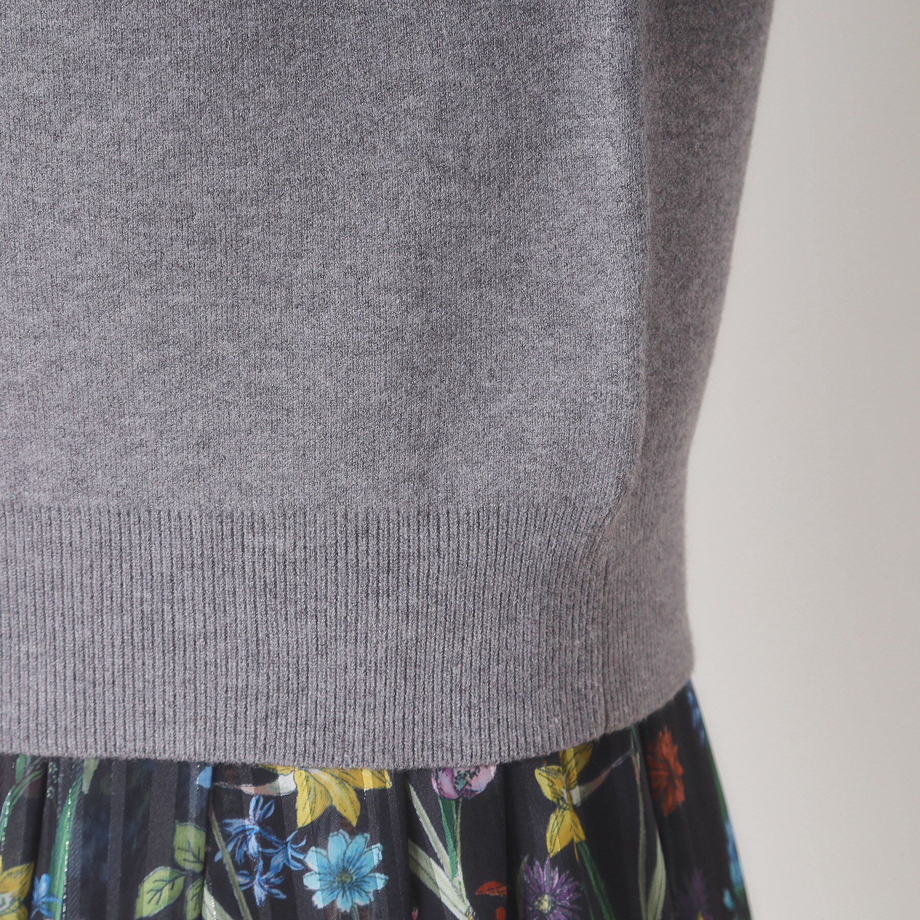 ITS&rsquo;DEMO「【手洗い可】Vネックニットジレ」|ニット・セーター|