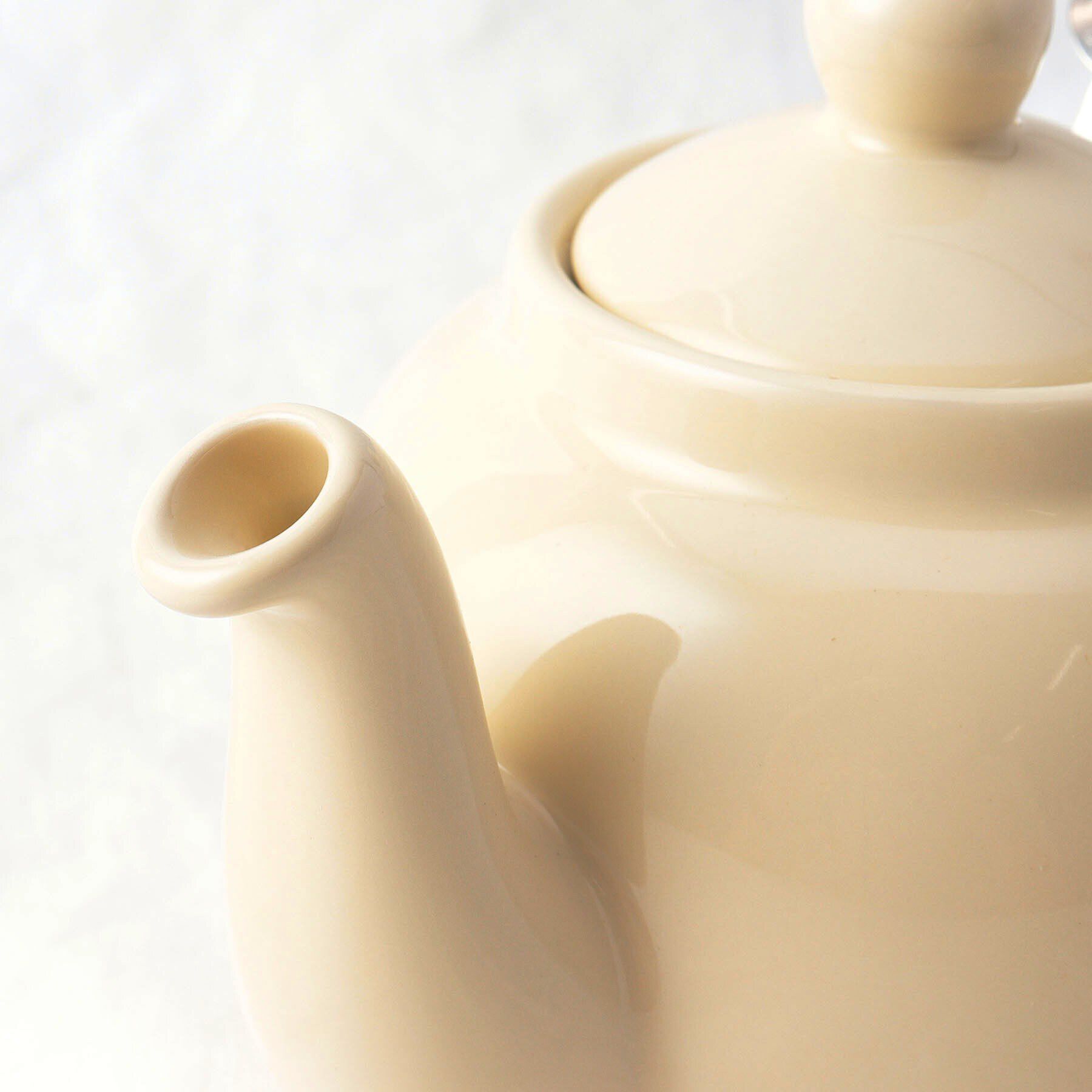 212 KITCHEN STORE「ファームハウス ティーポット アイボリー ２カップ＜London Pottery ロンドンポタリー＞」|食器・キッチングッズ|