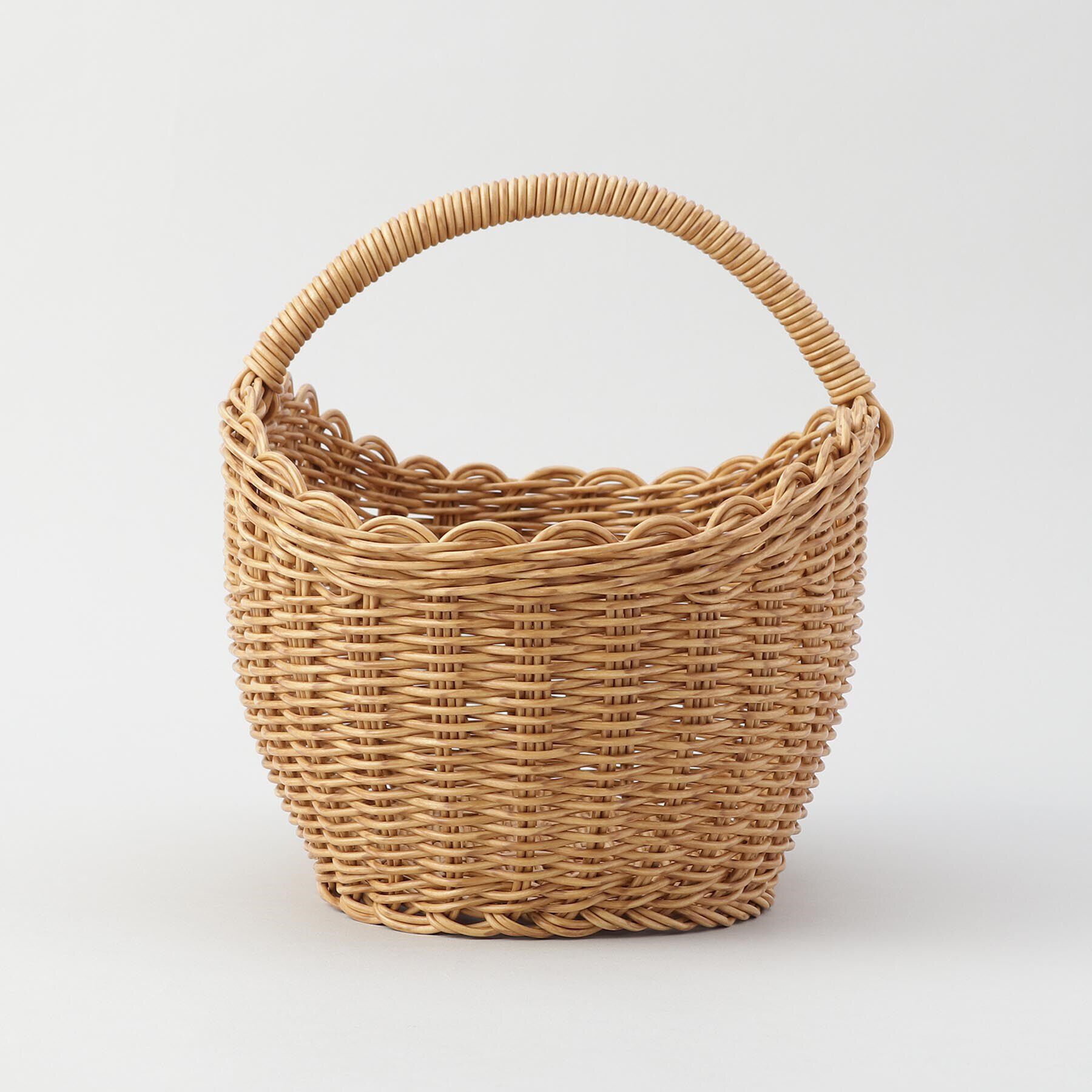 212 KITCHEN STORE「ナイール オーバルワンハンドルバスケット Ｌ」|食器・キッチングッズ|