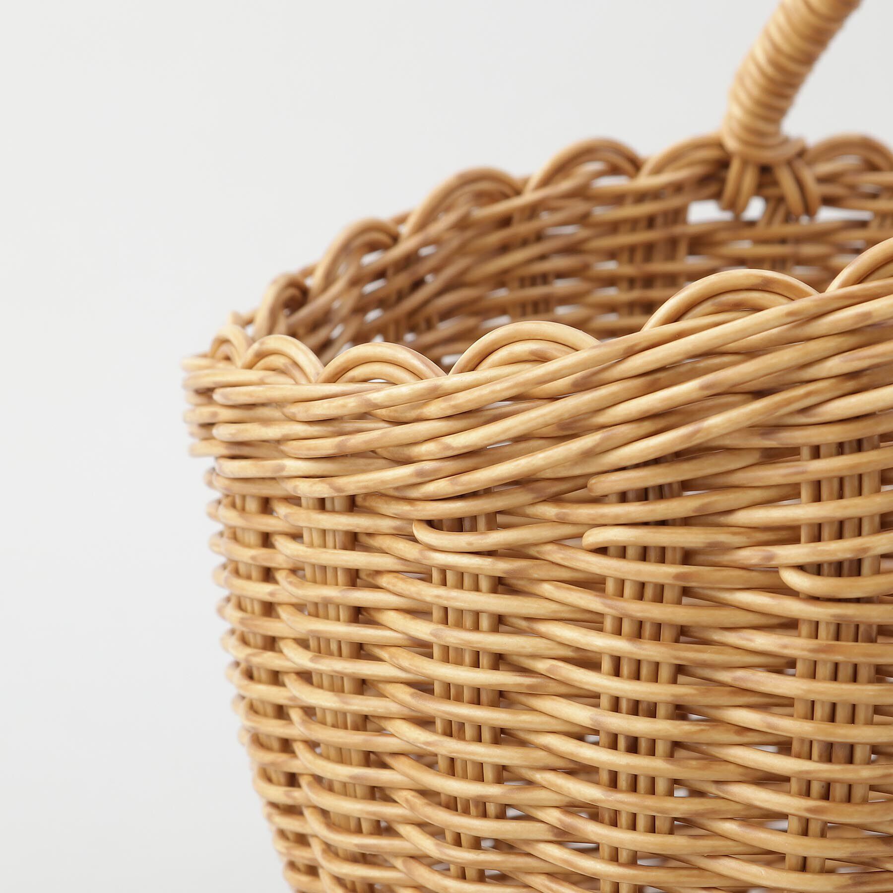 212 KITCHEN STORE「ナイール オーバルワンハンドルバスケット Ｌ」|食器・キッチングッズ|