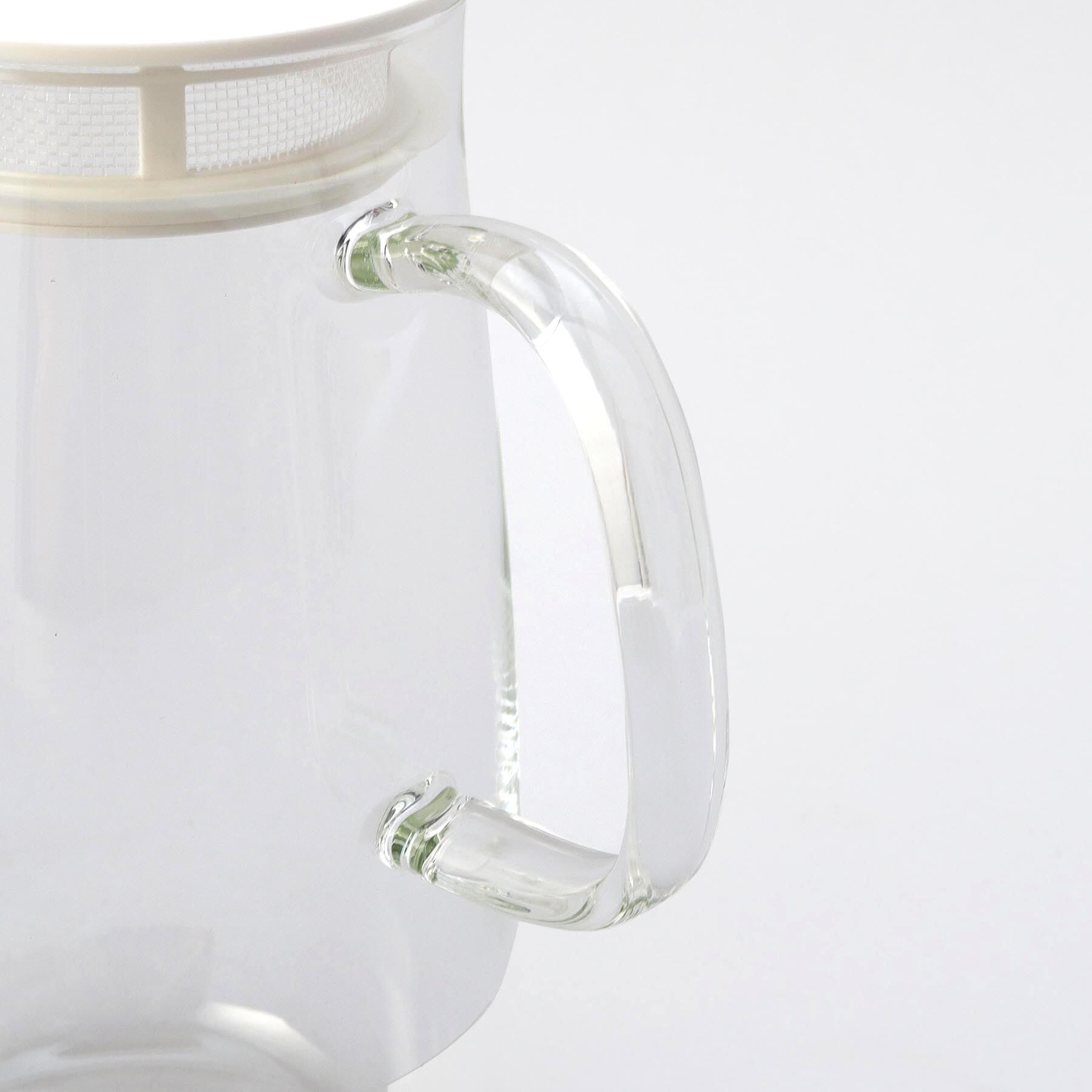 212 KITCHEN STORE「レンジでかんたん麦茶ポットむぎちゃん WH ＜HARIO  ハリオ＞」|グラス・マグカップ|