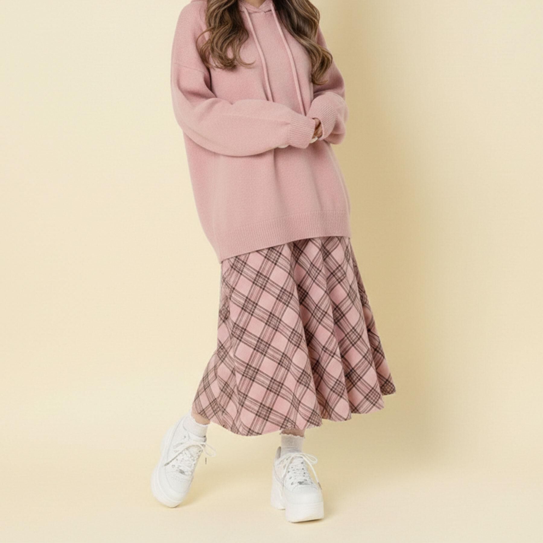 csT&P「＼脱ぎ履きしやすい／ファスナー付厚底スニーカー」|スニーカー|