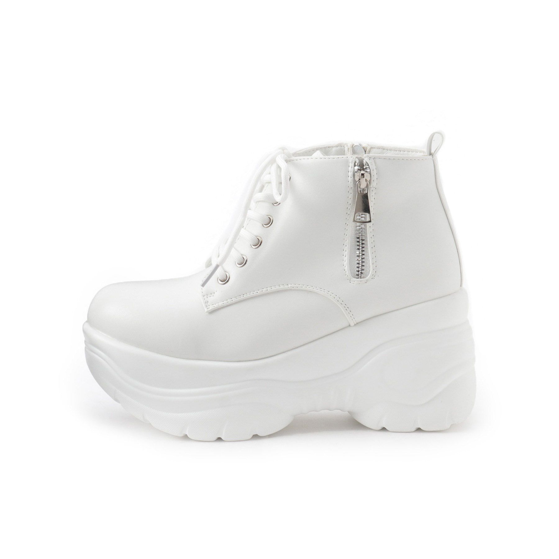 csT&P「厚底サイドジップスニーカー」|スニーカー|