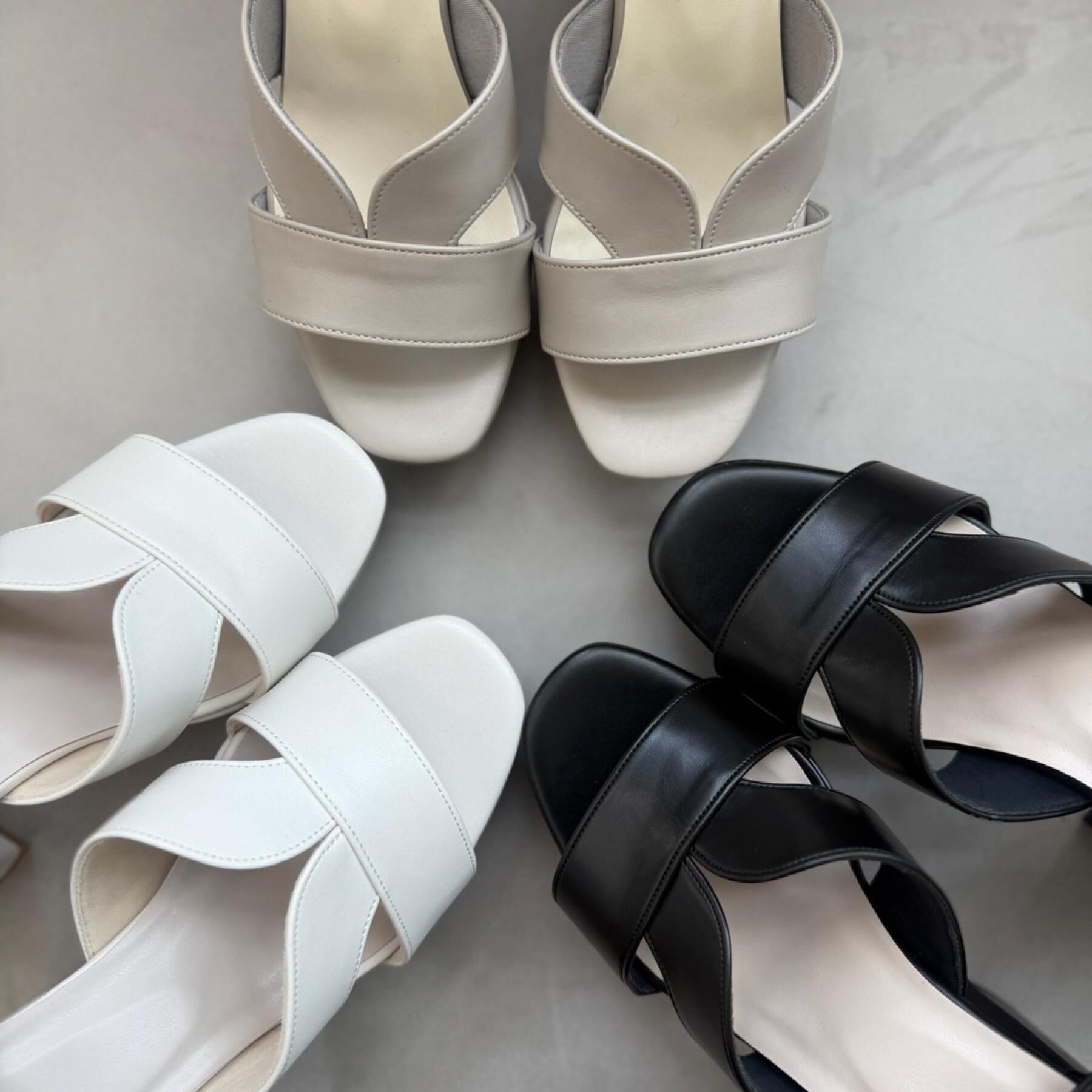 ESPERANZA「ネックベルトチャンキーヒールサンダル」|サンダル|