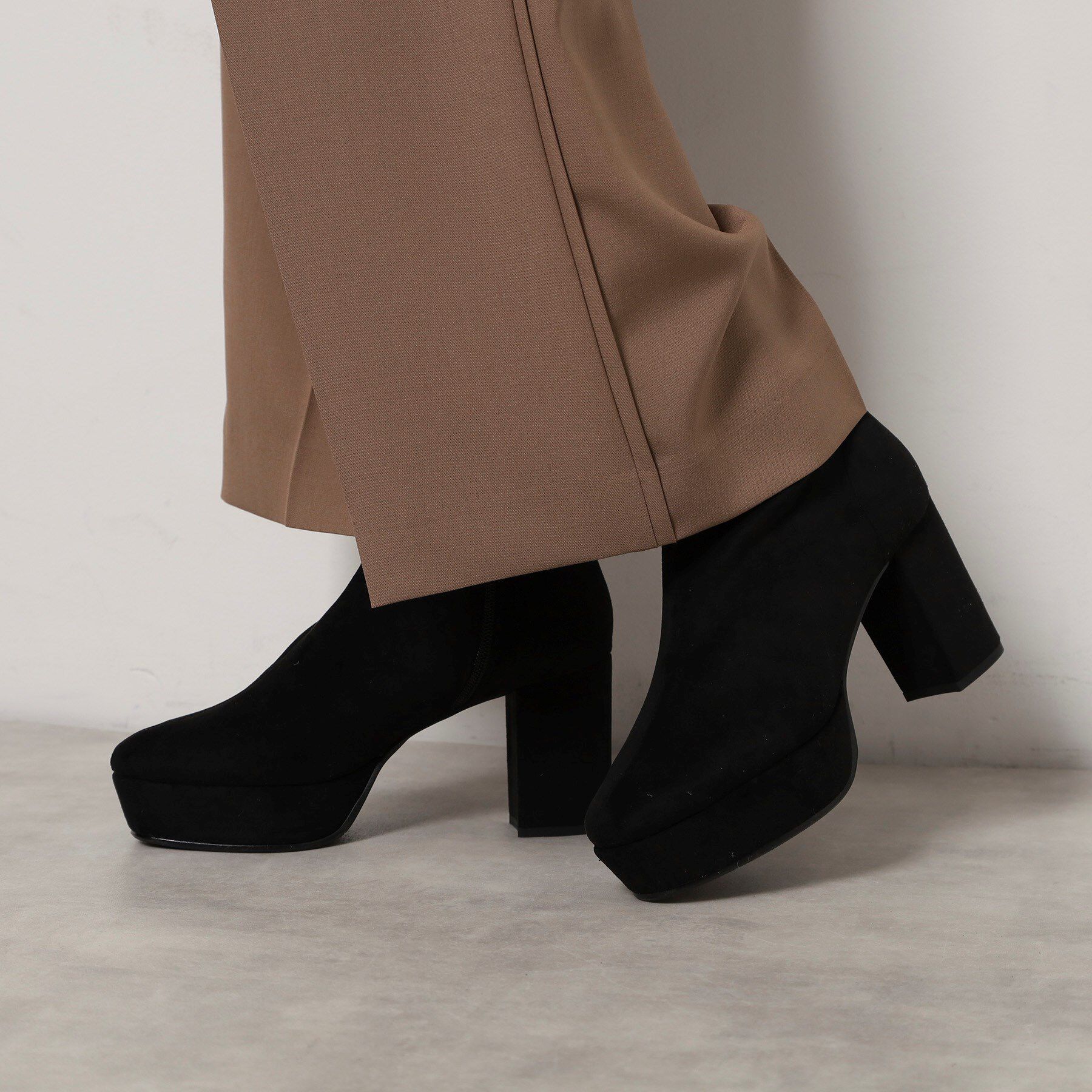 ESPERANZA「ゆる傾斜ショートブーツ」|ショートブーツ|