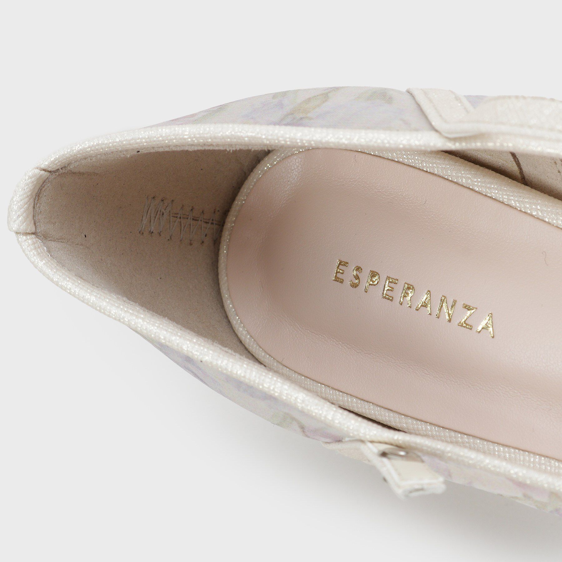 ESPERANZA「甲ストラップシアーパンプス」|パンプス|