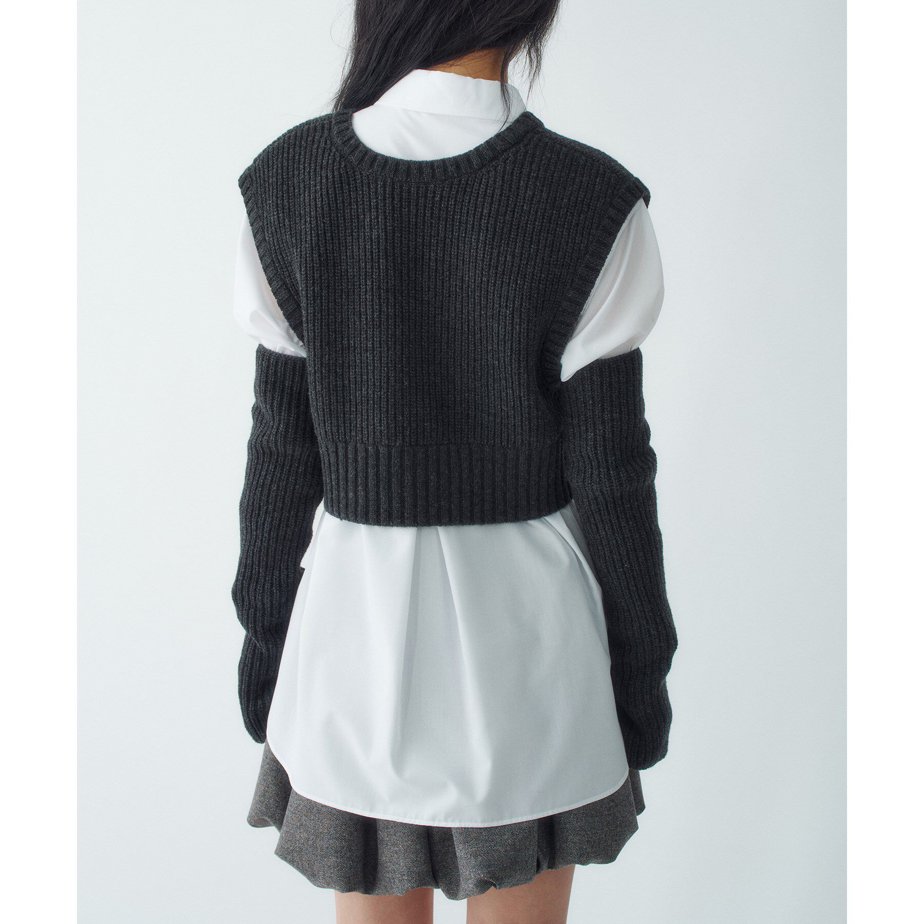 CODE A「dual form vest knit」|ニット・セーター|