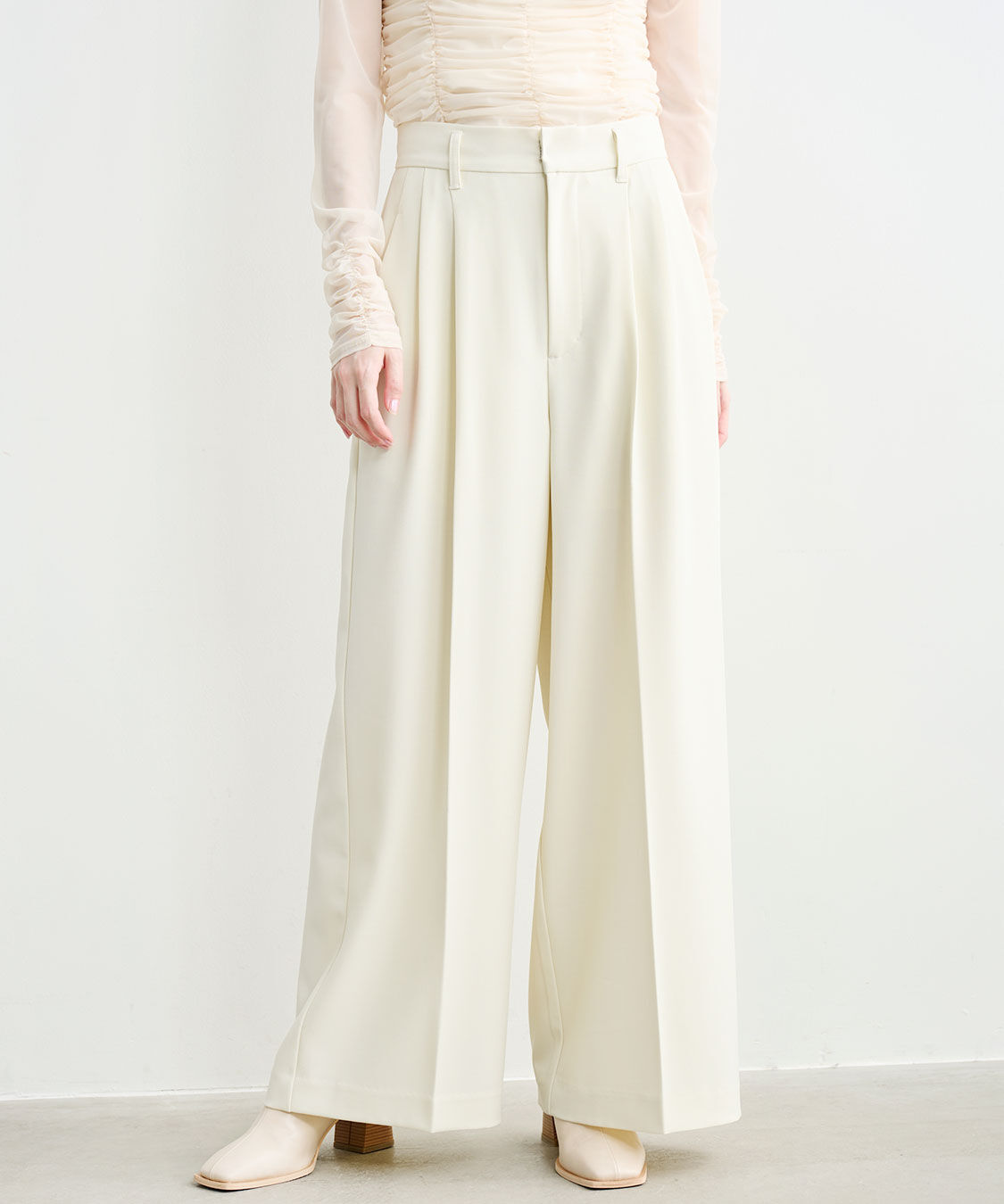 COCO DEAL「スラックスワイドパンツ」|スラックス|