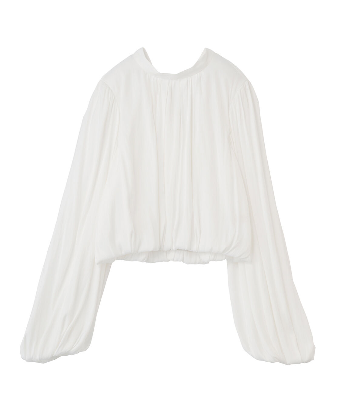 COCO DEAL「バルーンサテンブラウス」|シャツ・ブラウス|