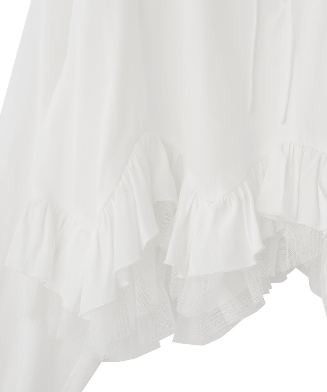 COCO DEAL「ヘムフリルブラウス」|シャツ・ブラウス|