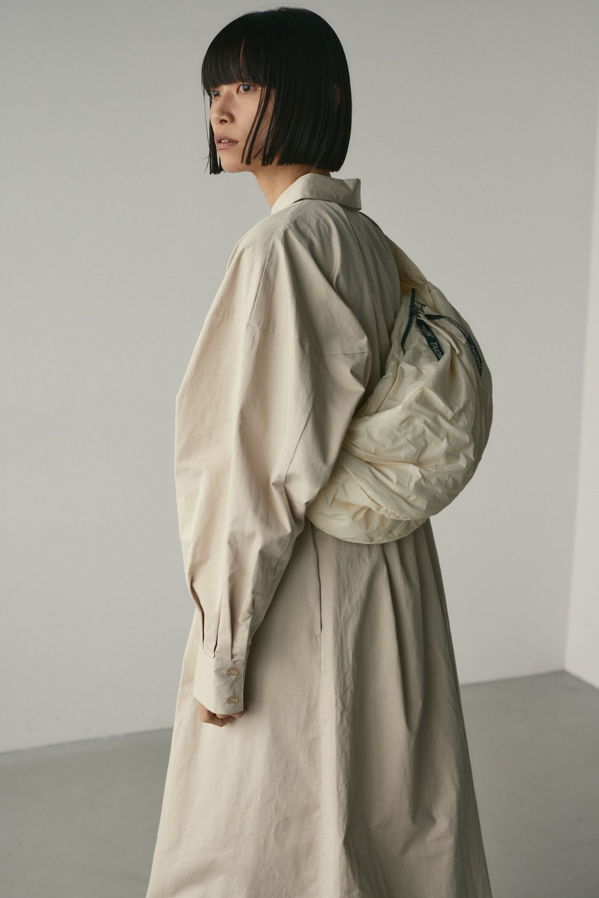 STYLEMIXER「スイッチングシャツワンピース」|ワンピース|