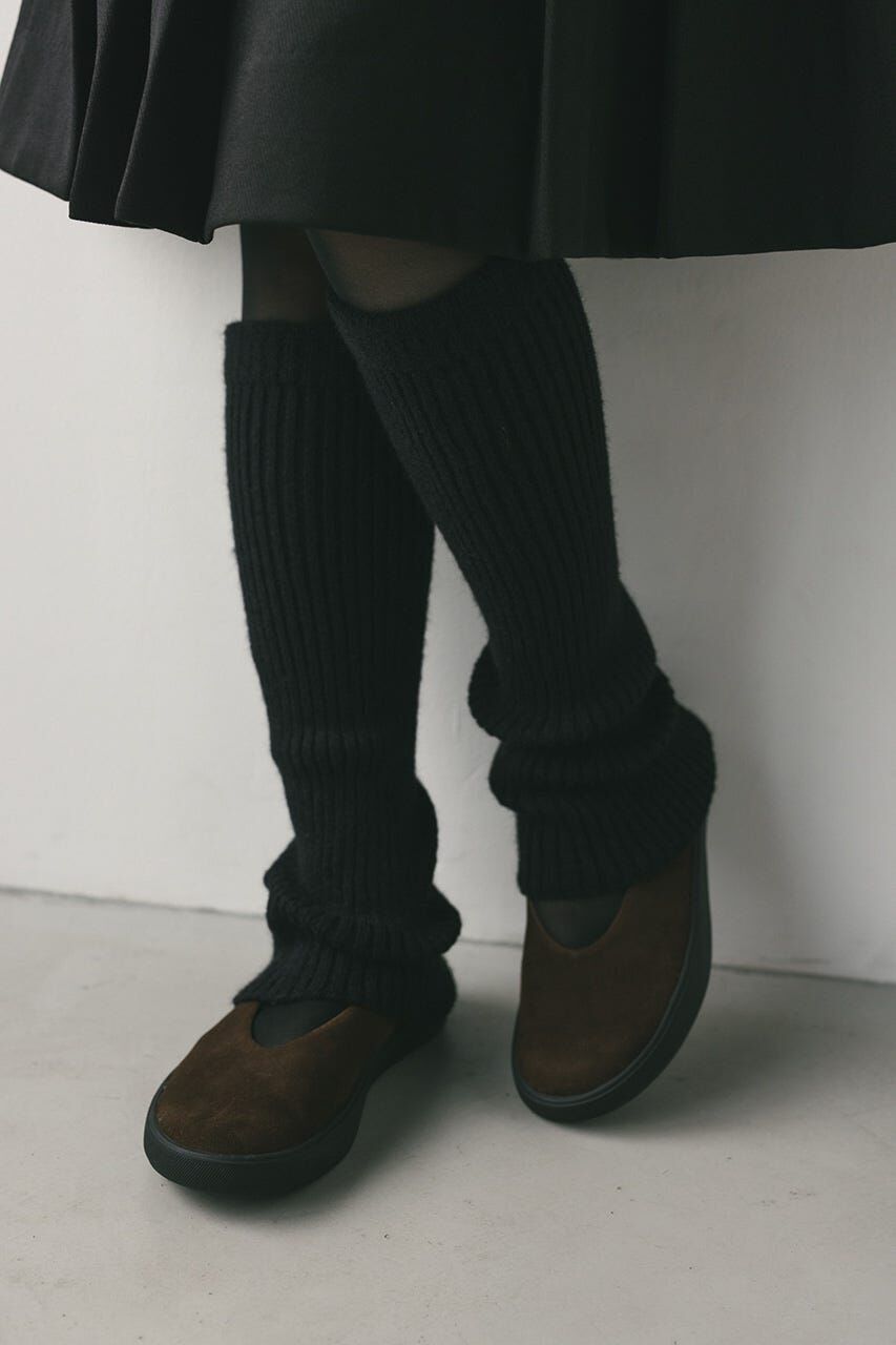 STYLEMIXER「リブレッグウォーマー」|その他|BLK