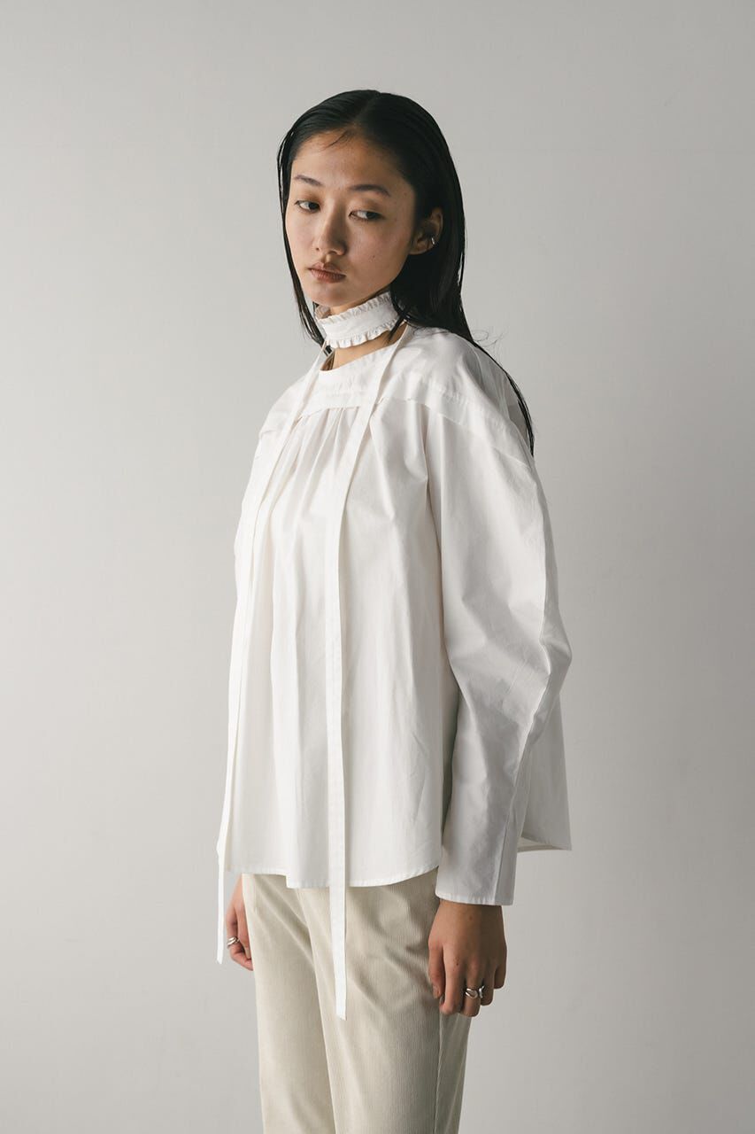 STYLEMIXER「フリルチョーカーセットブラウス」|シャツ・ブラウス|
