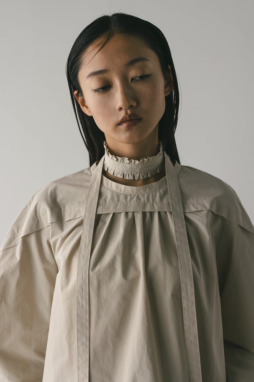 STYLEMIXER「フリルチョーカーセットブラウス」|シャツ・ブラウス|