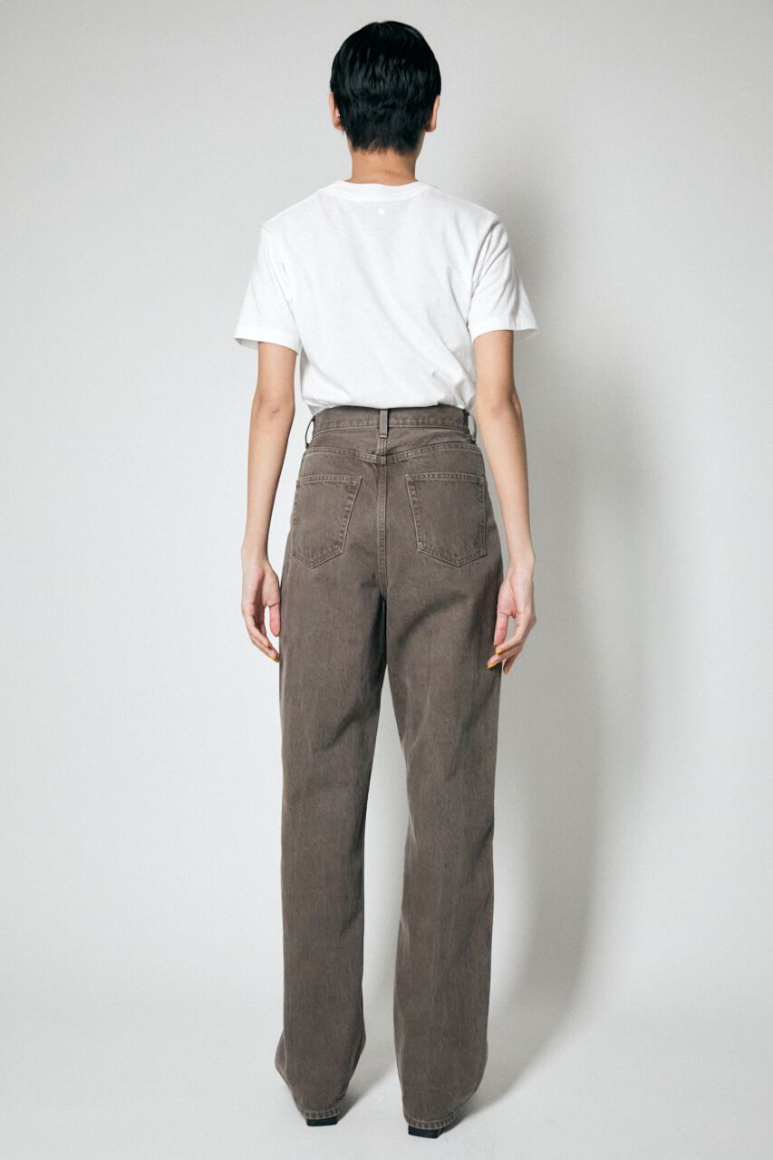 MOUSSY「HW COLOR LOOSE STRAIGHT」|デニム|