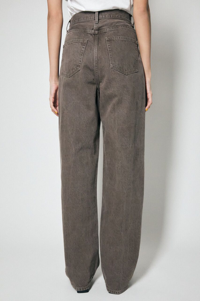 MOUSSY「HW COLOR LOOSE STRAIGHT」|デニム|