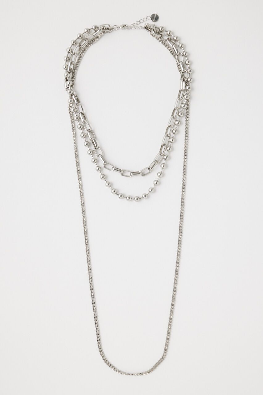 MOUSSY「CHAIN ネックレスセット」|ネックレス|