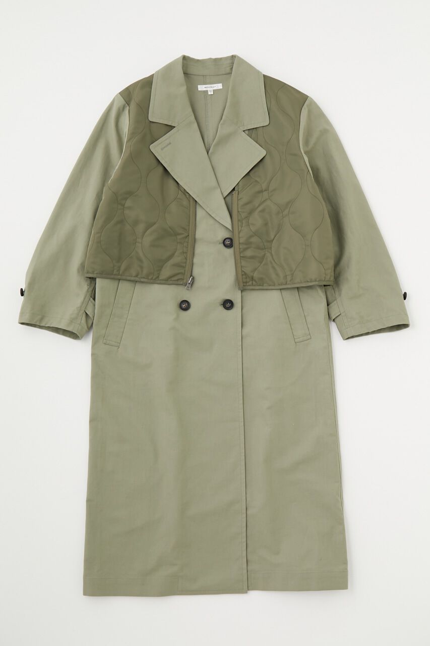 MOUSSY「4WAY ギミック レイヤード トレンチ」|その他|