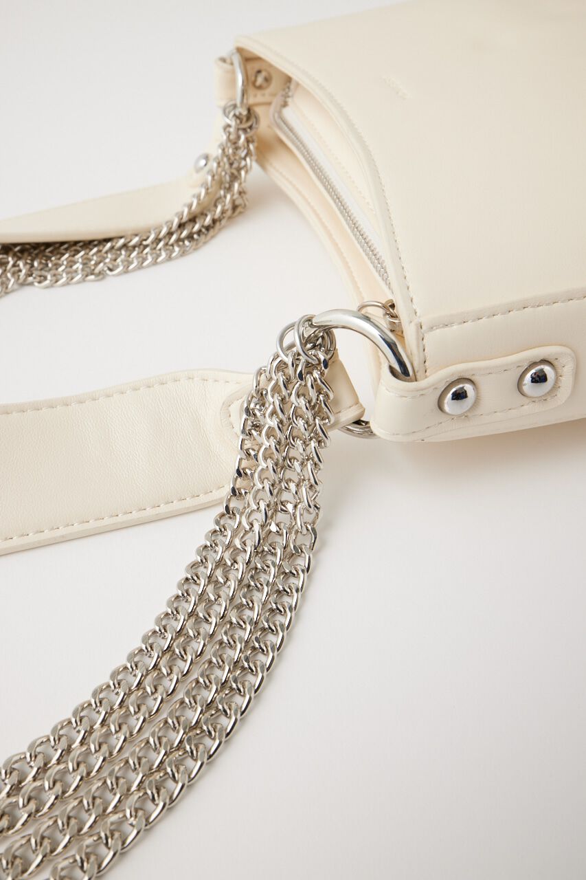 MOUSSY「TWIN CHAIN F／LEATHER バッグ」|その他|