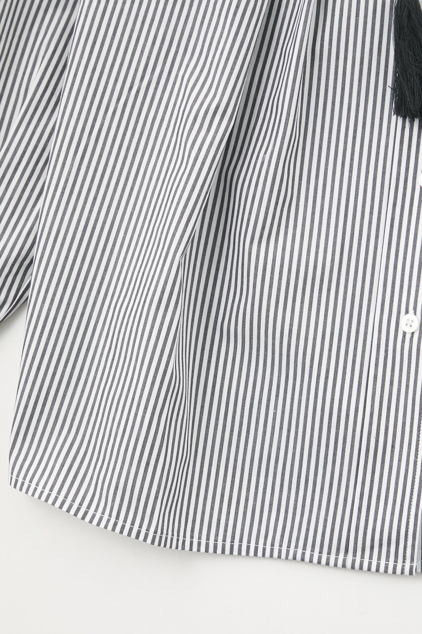 MOUSSY「TASSEL TIE ブラウス」|シャツ・ブラウス|