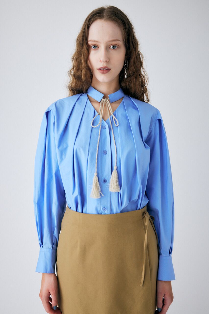 MOUSSY「TASSEL TIE ブラウス」|シャツ・ブラウス|