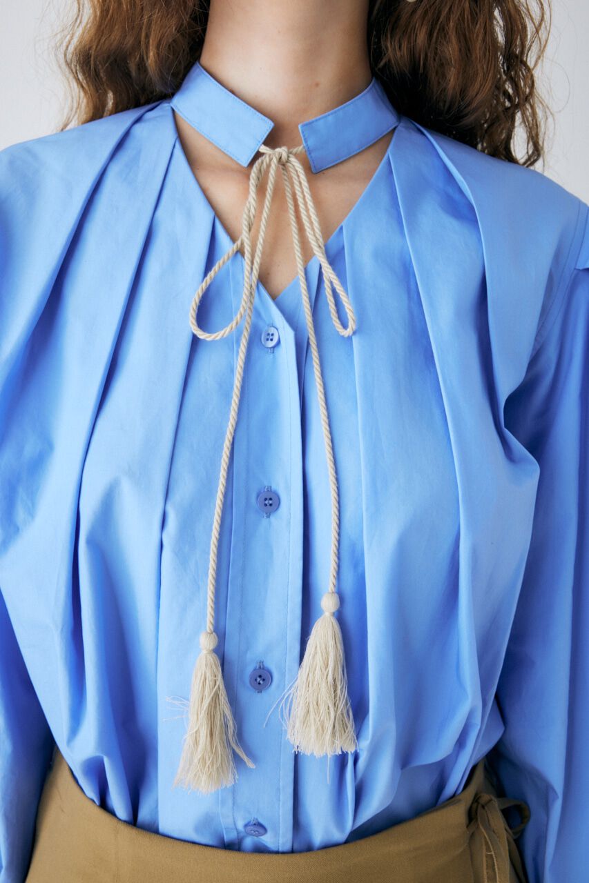 MOUSSY「TASSEL TIE ブラウス」|シャツ・ブラウス|