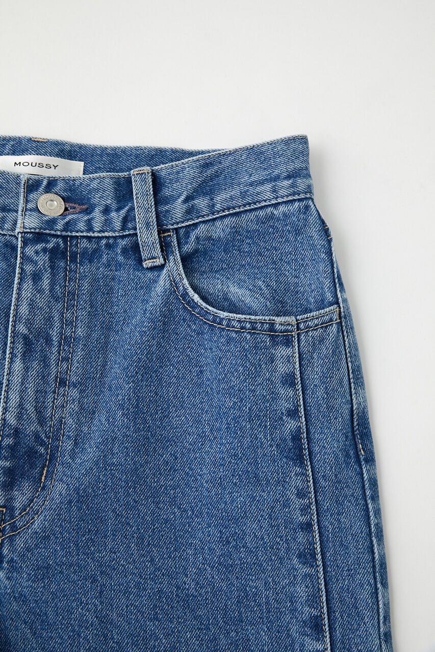 MOUSSY「SIDE BUTTON STRAIGHT」|デニム|