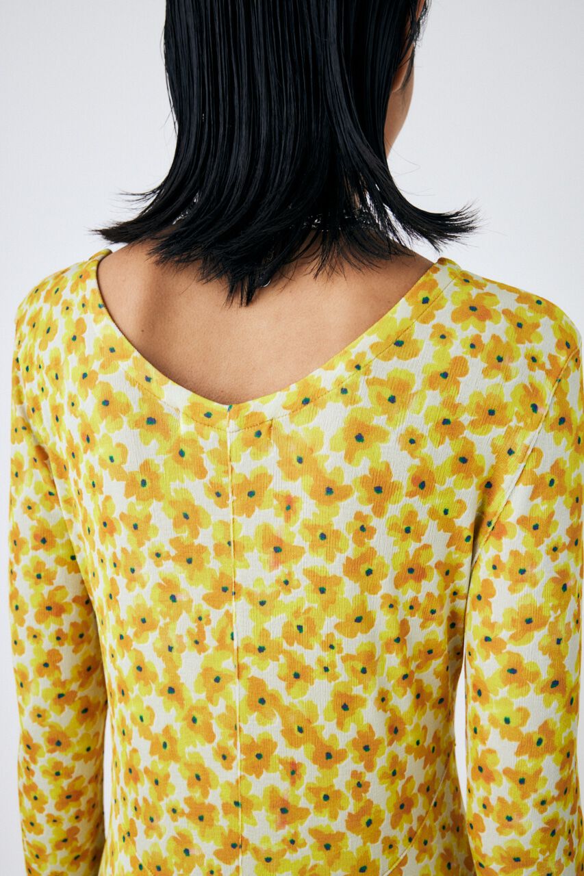 MOUSSY「FLORAL PRINT マキシドレス」|ワンピース|